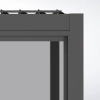 Drzwi Przesuwne 370 x 236 cm - Pergola tarasowa MIRADOR Classic i Premium 111 - Antracyt